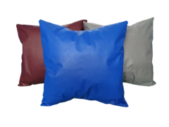 Almohadón Eco Cuero 40x40 X 2 UNIDADES