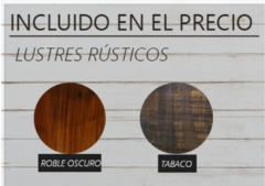 Imagen de Sillas Pino Reforzadas Tapizadas/lustradas