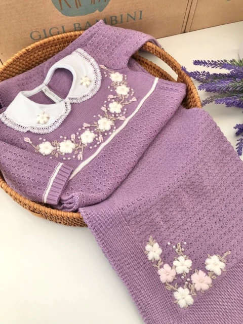 Macacão Aurora roxo