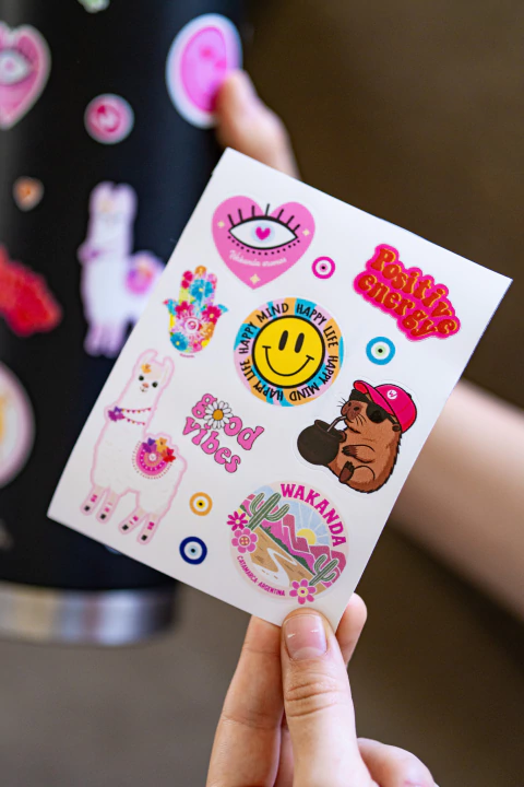 Plancha Stickers Wakanda CAPIBARA