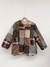 E s t e p a P a t c h w o r k J a c k e t (green and camel) on internet