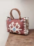 E s t r i b a B a g (Bordeaux con celeste) - buy online
