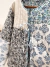 Imagen de P a t c h w o r k J a c k e t (flores azules con verde)