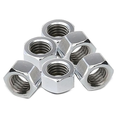 PORCA SEXTAVADA ZINCADA 1/4 CHV 7/16 SC C/ 5%