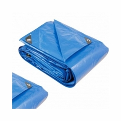 Encerado de Polietileno Azul 3x3m - Lona Impermeável