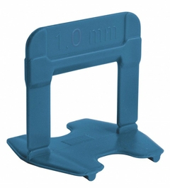 Espaçador Nivelador Azul 1,0 mm - 50 Unidades (Pacote)