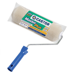 Rolo La Master Plus Ref 432 com 22mm de altura e 23cm de largura, com cabo incluso, ideal para tinta acrílica e látex"