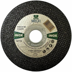 DISCO DE CORTE PARA INOX 115 X 1,0 X 22,23MM - MELFI - comprar online