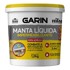 Manta Líquida Branca 1,2kg - Impermeabilizante para Reparos e Áreas Pequenas - comprar online