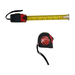 Trena emborrachada de 5x25mm da SD Tools, exibindo a fita métrica estendida e enrolada.