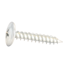 Parafuso com cabeça flangeada, zincado, modelo PH, tamanho 4,2x19 mm.