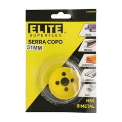 Serra Copo de Aço Bi-Metal 51mm para Furadeira Elétrica - comprar online