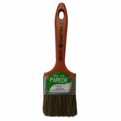 Trinca prática 400 com cerdas gris, ideal para pintura de paredes com látex acrílico.