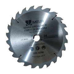 SERRA CIRCULAR P/ MADEIRA 24 DENTES 235mm (9. 1/4") x 25x4 mm