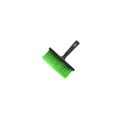 Broxa retangular média Compel 12x60x157 mm com cabo plástico resistente, ideal para pintura e acabamento em diversas superfícies.