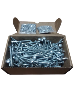 Parafuso Frances Zincado com Porca G 1/4x3 RP C/200 na internet