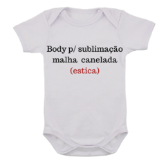 body de bebe para sublimação