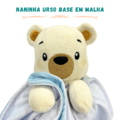 Naninha urso p/ sublimação base em malha