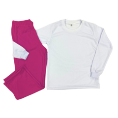 pijama infantil de inverno p/ sublimação - Style - Vestuário para sublimação