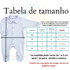 Macacão de ribana (Pezinho fechado) na internet