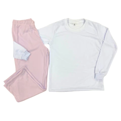 pijama infantil de inverno p/ sublimação - loja online