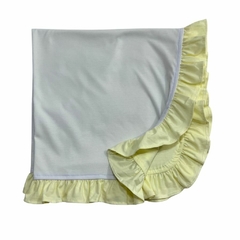 Manta com babado - loja online