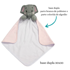 Naninha elefanta p/ sublimação base em malha - comprar online
