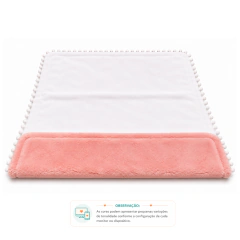 Cobertinha com Pompom