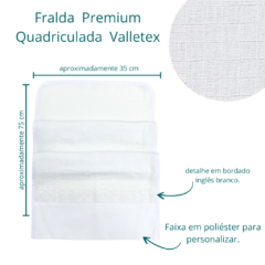 Fralda de ombro p/sublimação na internet