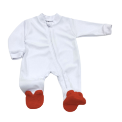 Macacão de plush pezinho pantufa na internet