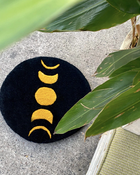 Alfombra Nkt Moon / Amarillo