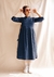 Nan Midi Dress Nube - Boconas Dolly Art®