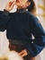Imagen de Buzo Crop V - Azul
