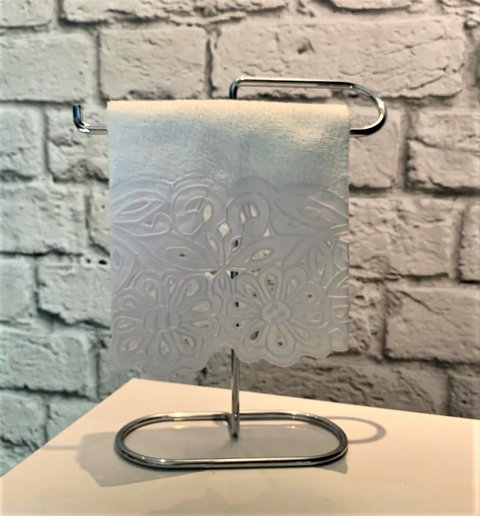 Lavabo em Rechilieu Vazado Branco