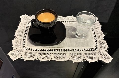 Pano de Bandeja em Renascença 2 Copos