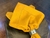Guardanapos de Ponto Ajour Amarelo Gema - comprar online