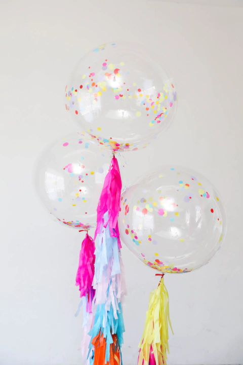 BURBUJA CON HELIO Y FLECOS