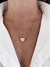 Milagros corazón Macizo liso Gold - comprar online