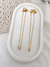 Liv Ovalo Gold - lajosefina.accesorios