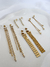 Imagen de Scarlet cadenas con chapitas colgantes