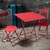 Mesa plegable Chroma 60X60 (stock) - tienda online