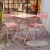 Mesa plegable Chroma cuadrada (60x60cm) - tienda online