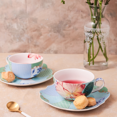 Taza de te c/plato Royal - comprar online