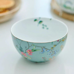 Bowl Jolie Flowers Blue 12 cm
