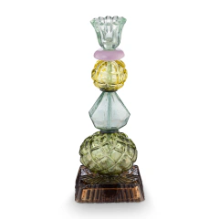 Set/2 Candelabros de Vidrio Green - comprar online