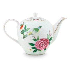 Imagen de Tetera grande Blushing Birds White