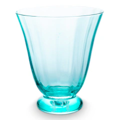 Vaso de Vidrio Tulip Blue 280 ml