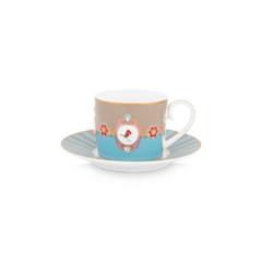 Taza de te c/plato Love Birds - Pick a Plate
