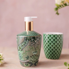 Set para baño Verde en internet