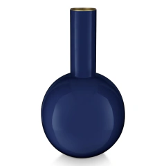 Florero de Metal Dark Blue 26 cm - comprar online